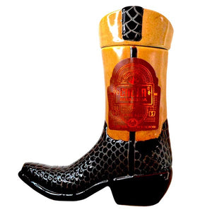 Chula Parranda Ceramic Boot Tequila