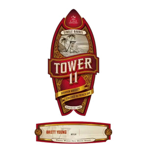 CALI TOWER 11 FRENCH OAK FINISHED BOURBON