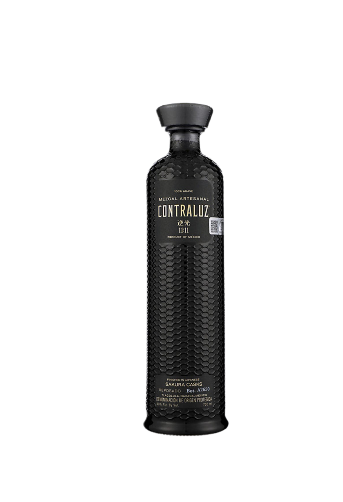 Contraluz Mezcal 11:11 Finished In Japanese Sakura Casks 80