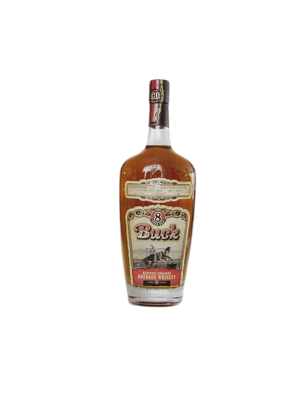 Buck Straight Bourbon 8 Yr 90