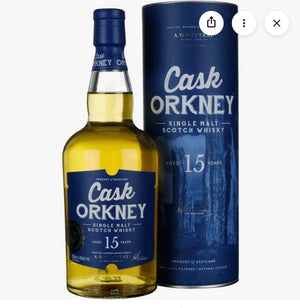 Cask Orkney 15 Year Old Single Malt Scotch Whisky