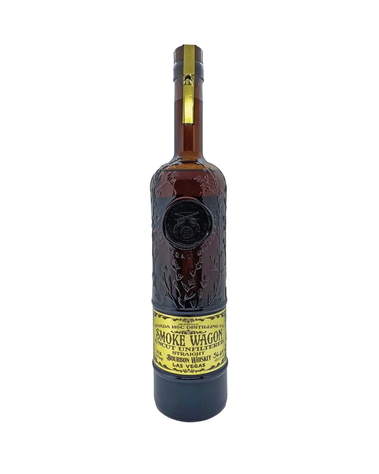 Smoke Wagon Uncut Unfiltered Bourbon Whiskey