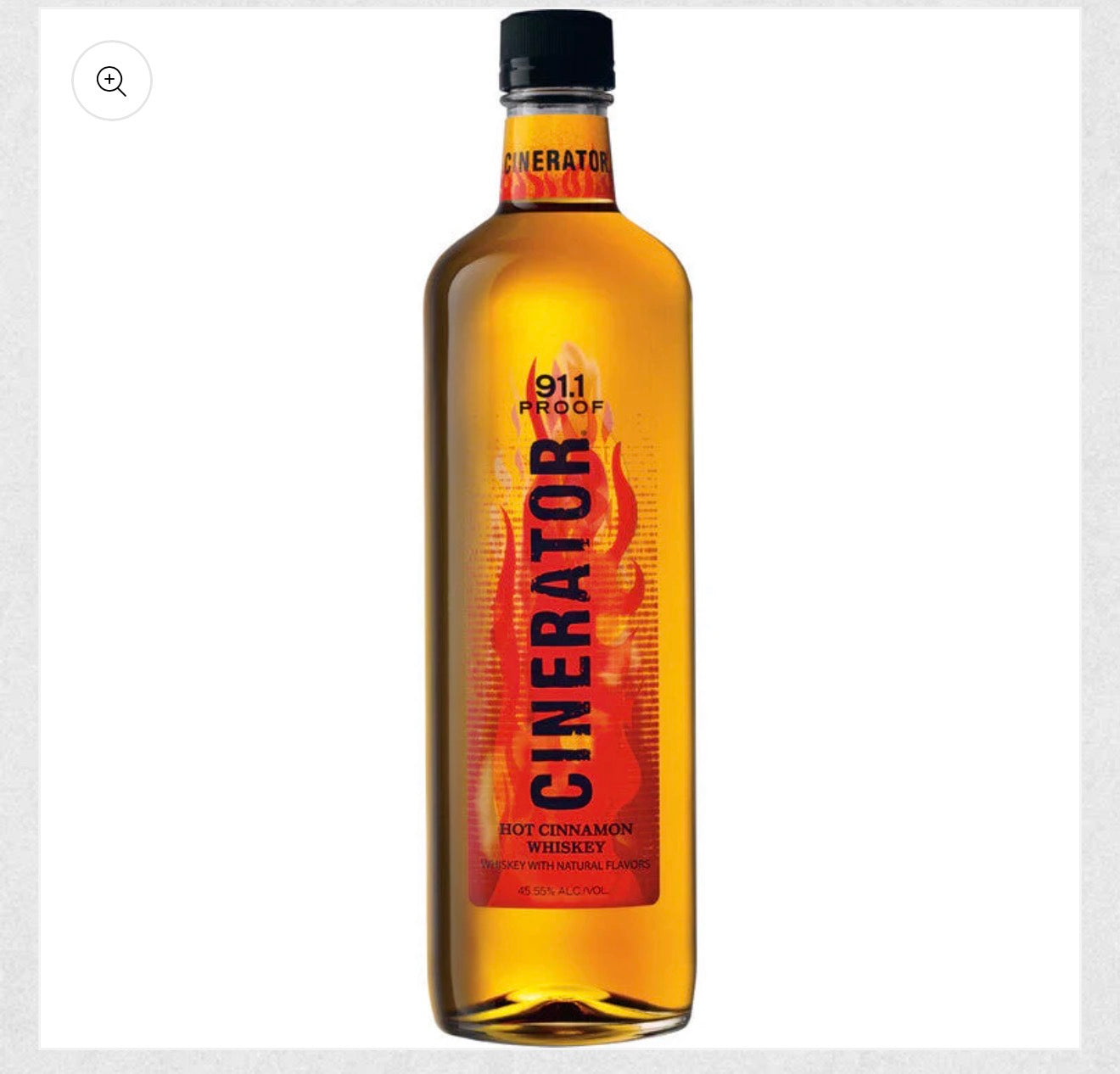 Cinerator Hot Cinnamon Flavored Whiskey 91.1