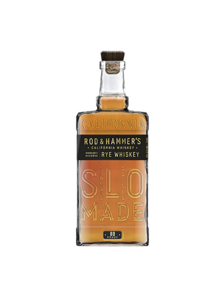 Rod & Hammer's Rye Whiskey Slo Stills Distiller's Reserve 80