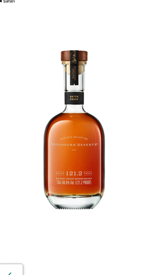 Woodford reserve batch 121.2 proof