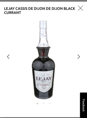 Lejay Crème De Cassis Creme De Dijon 34