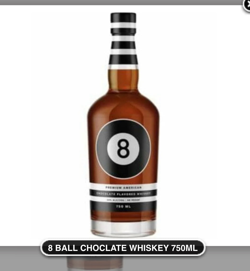 8 BALL CHOCLATE WHISKEY 750ML