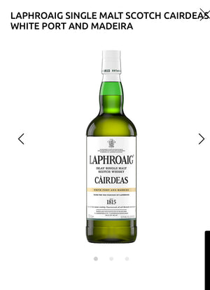 Laphroaig Single Malt Scotch Cairdeas White Port And Madeira 104.6