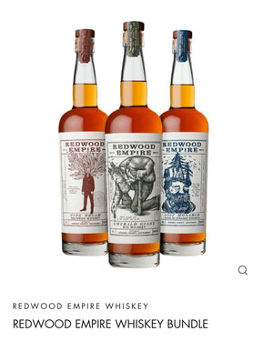 REDWOOD EMPIRE WHISKEY BUNDLE 3 bottle