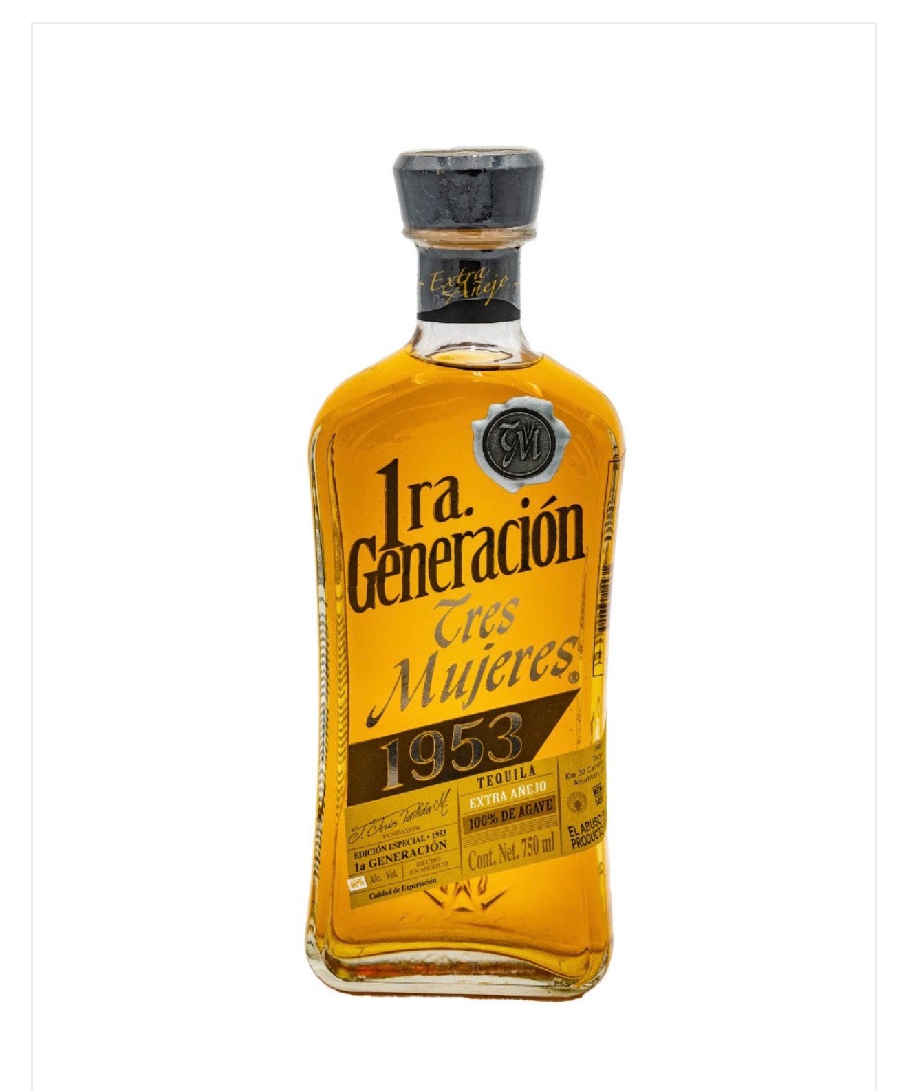 Tres Mujeres Extra Anejo Primera Generacion 1953 750ml