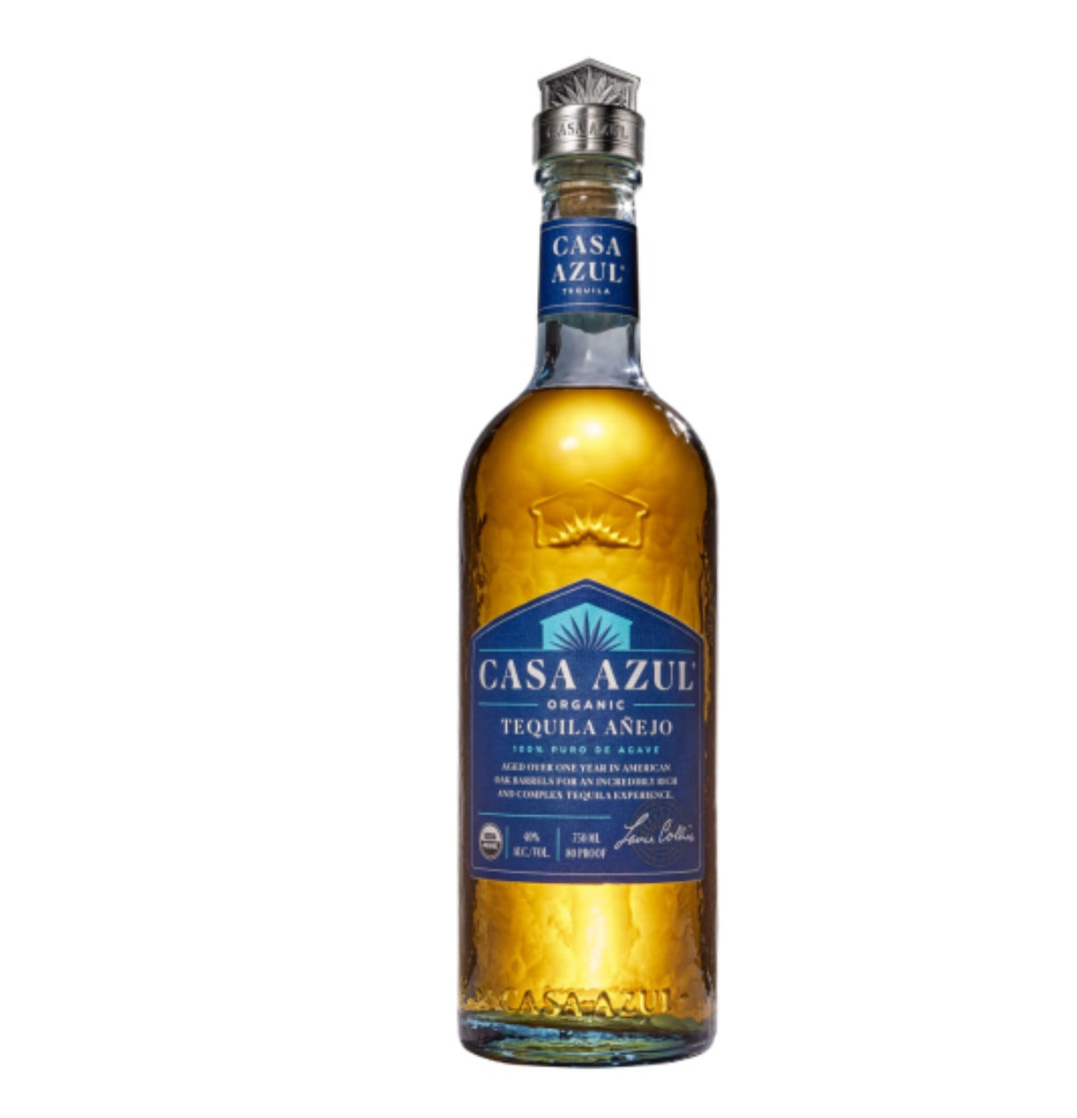 Casa Azul Tequila Anejo Organic 750ML