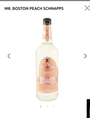 Mr. Boston Peach Schnapps 30