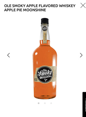 Ole Smoky Apple Pie Flavored Moonshine 70 1L