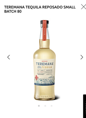 Teremana Tequila Reposado Small Batch 750ml