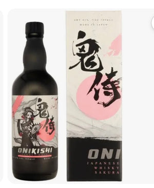 Onikishi Whiskey Cherry Blsm Saku 6B 700ML