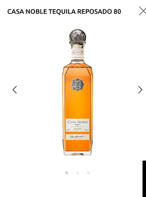 Casa Noble Tequila Reposado 80