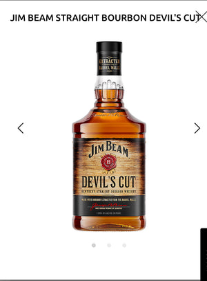 Jim Beam Straight Bourbon Devil's Cut 90 1L