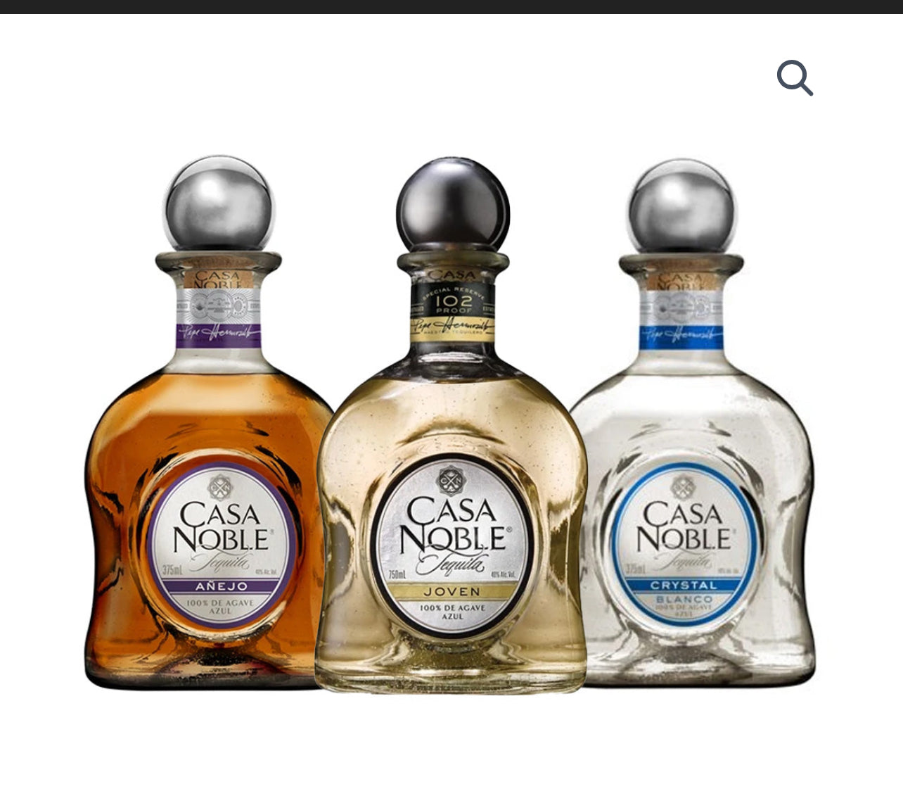 Casa Noble Joven+Casa Noble Crystal+ Casa Noble Anejo Special