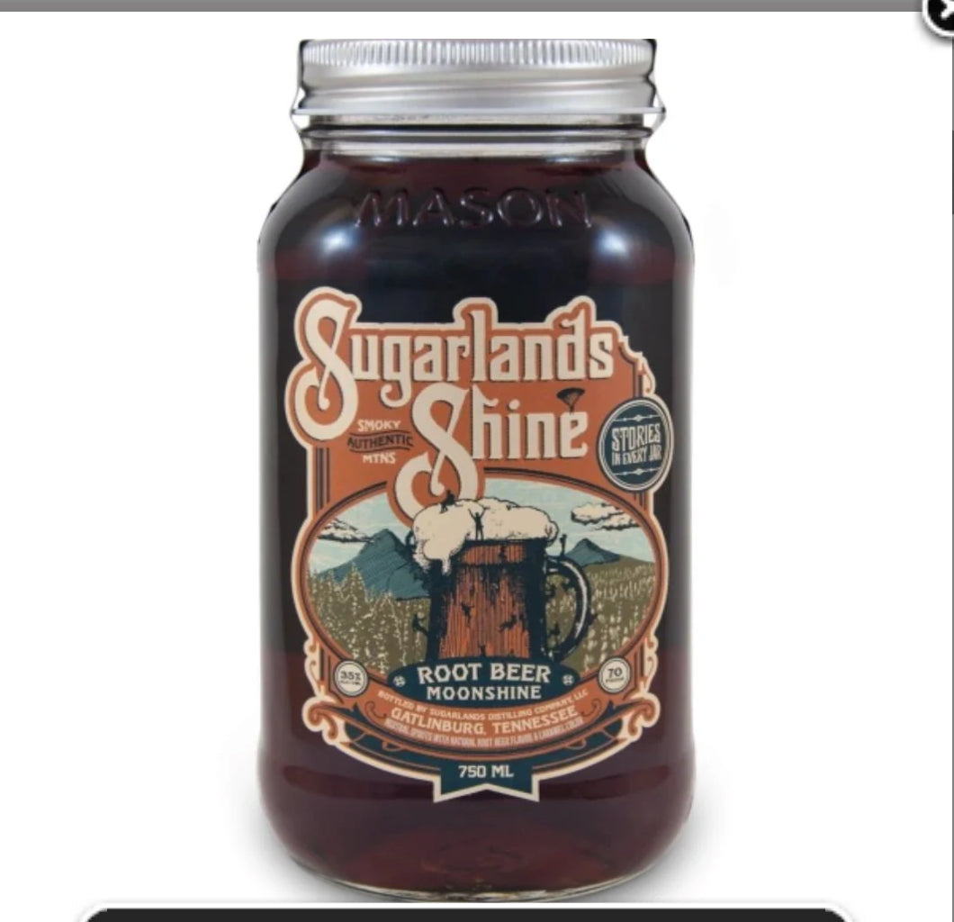 SUGARLAND MOONSHINE ROOTBEER 750ML