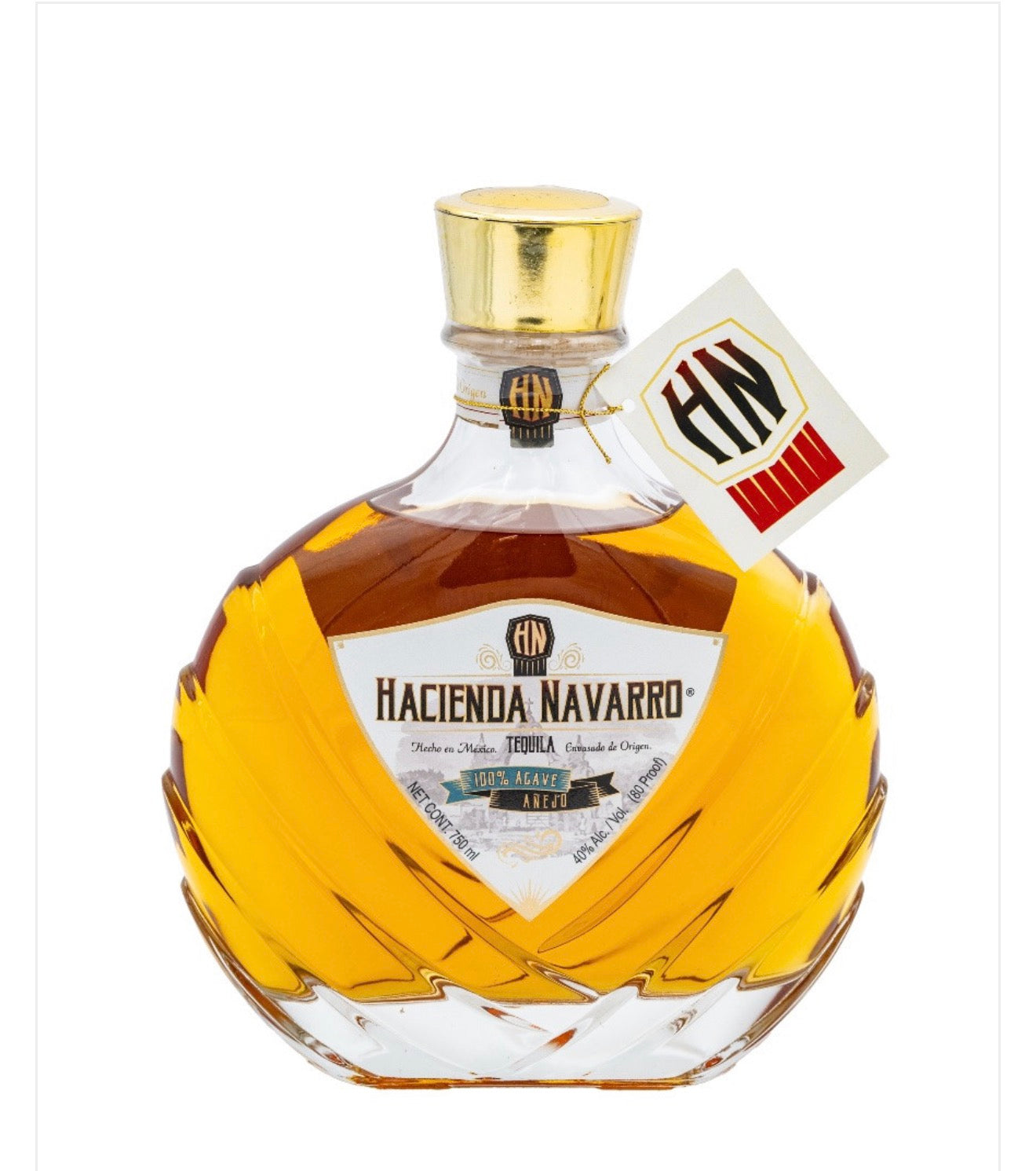 Hacienda Navarro Tequila Anejo 750ml