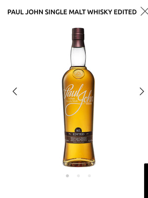 Paul John Single Malt Whisky Edited 92