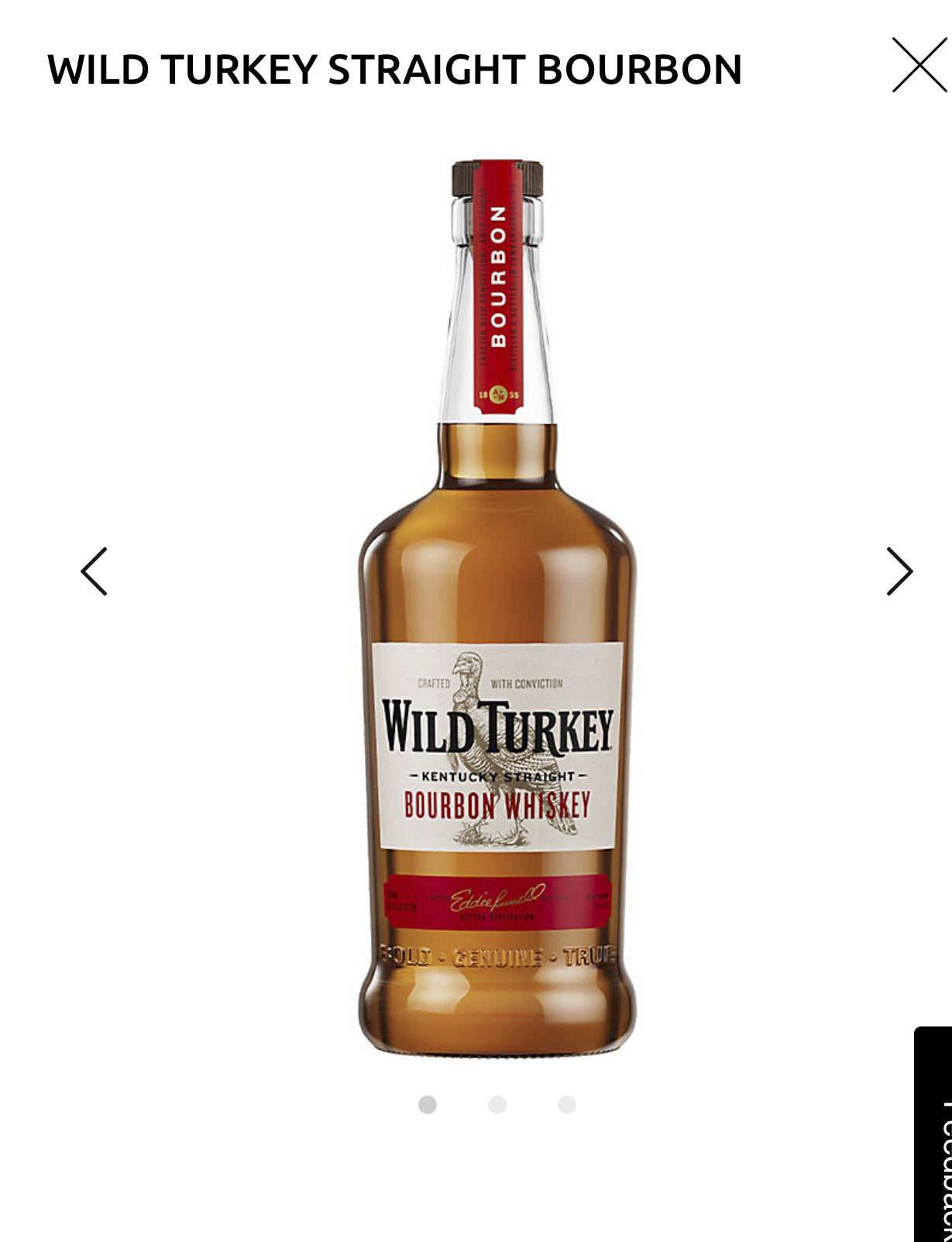 Wild Turkey Straight Bourbon 81