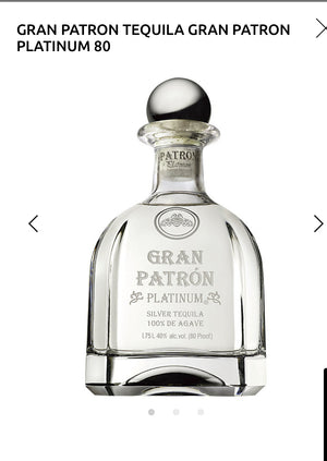 Gran Patron Tequila Gran Patron Platinum 1.75 ml