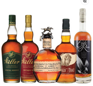 BLANTON'S, EAGLE RARE, BUFFALO TRACE, AND WELLER BUNDLE