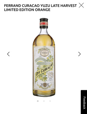 Ferrand Curacao Yuzu Late Harvest Limited Edition 80