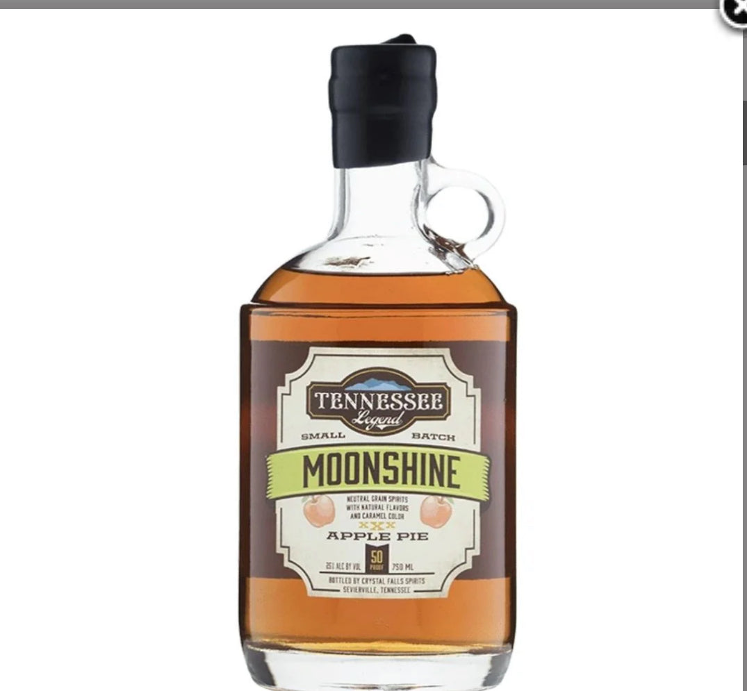 TENNESSEE LEGEND MOON SHINE APPLE PIE 750ML