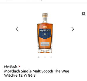 Mortlach Single Malt Scotch The Wee Witchie 12 Yr 86.8