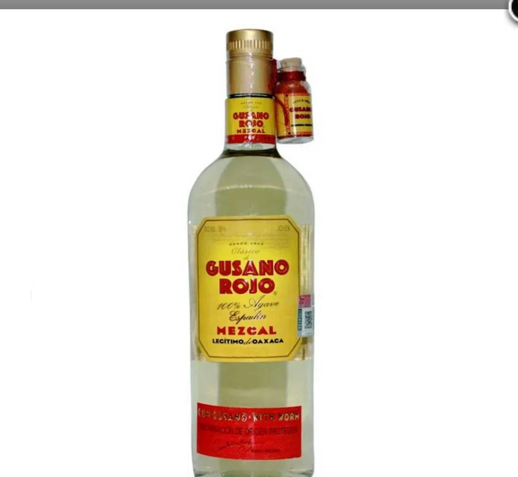 GUSANO ROJO MEZCAL 750ML