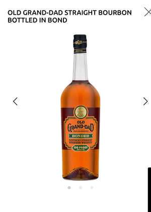 Old Grand Dad Straight Bourbon Bottled In Bond 100