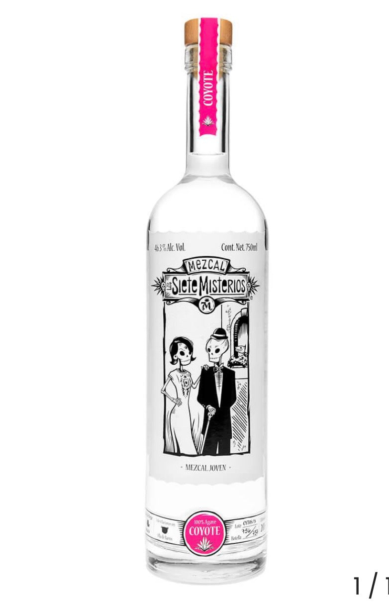 Siete Misterios Mezcal Coyote 3B 750ML