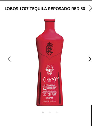 Lobos 1707 Tequila Reposado Red 80