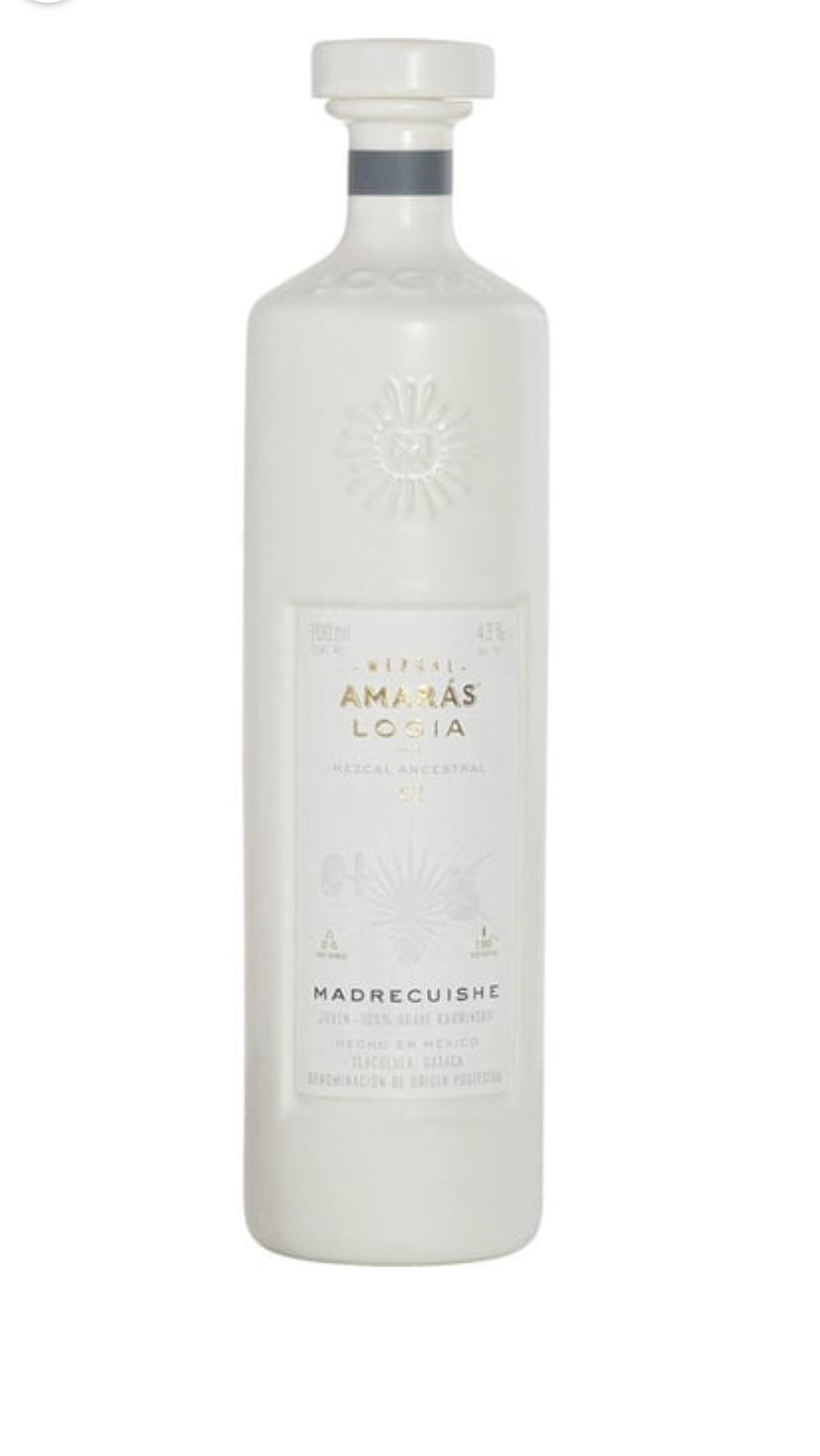 Amaras Mezcal Joven Logia Ma Mezcal Ancestral C2 Madrecuishe 86