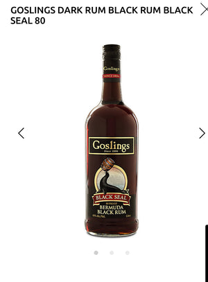 Goslings Black Rum Black Seal 80 1L