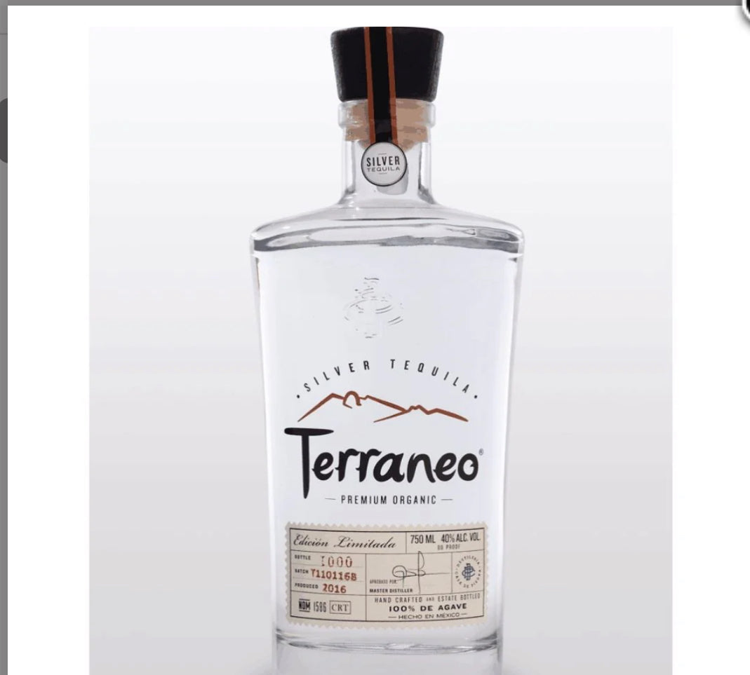 TERRANEO ORGANIC BLANCO TEQUILA 750ML