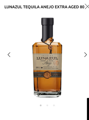 Lunazul Tequila Anejo Extra Aged 80