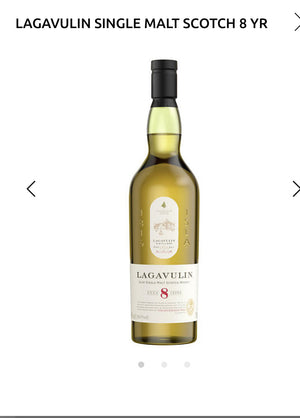 Lagavulin Single Malt Scotch 8 Yr 96