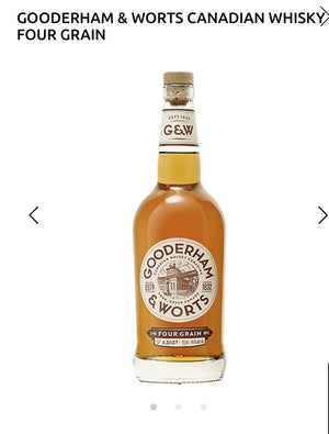 Gooderham & Worts Canadian Whisky Four Grain 88.8