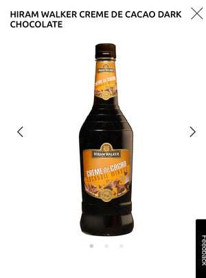 Hiram Walker Creme De Cacao Dark 30 1L