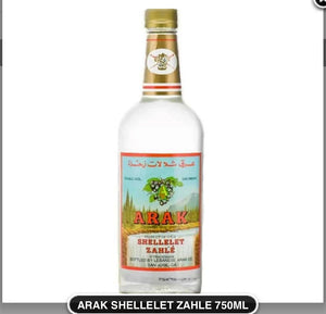 ARAK SHELLELET ZAHLE 750ML