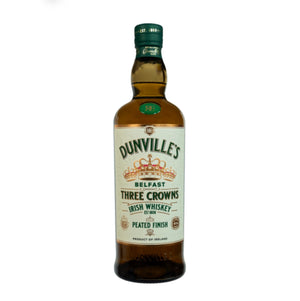 Dunville Irish Whiskey 3 Crwn Peat 700M