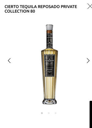 Cierto Tequila Reposado Private Collection