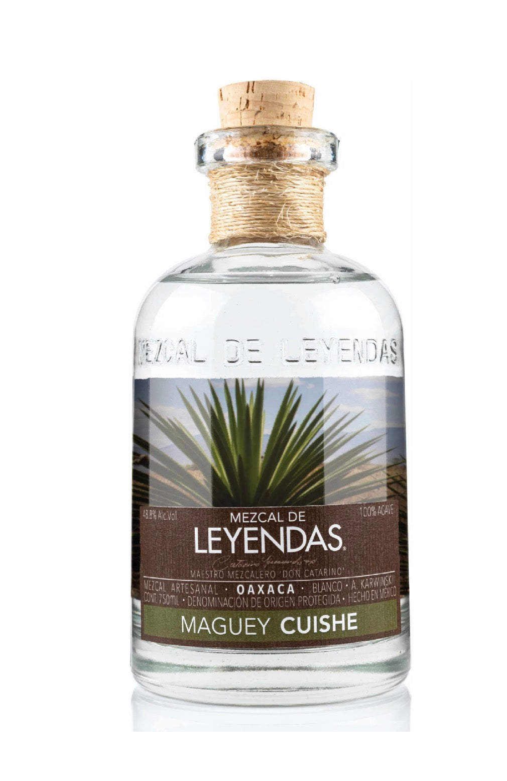 Mezcal Leyendas Mezcal Oax Cuishe 6B 750