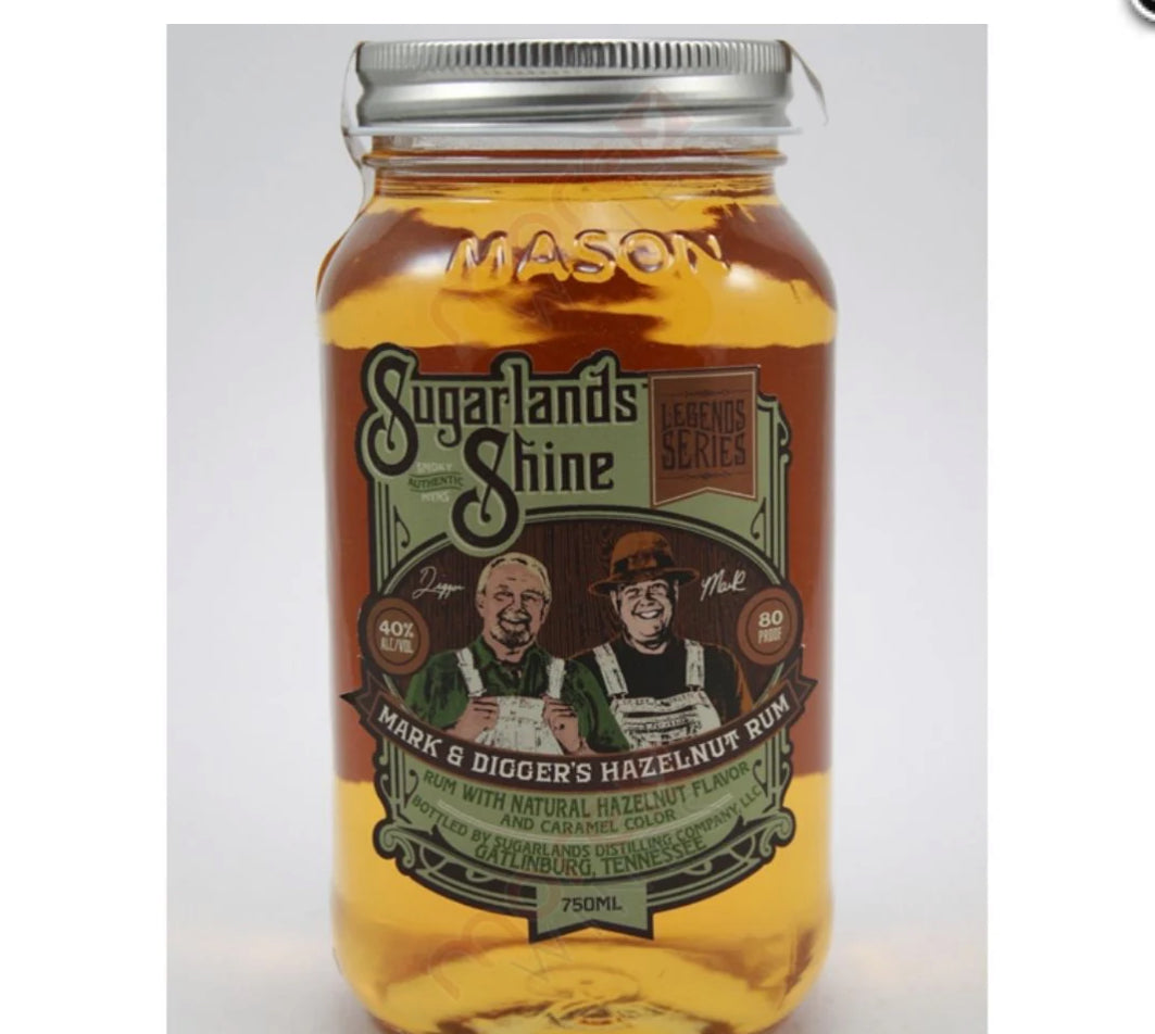 SUGARLAND MOONSHINE HAZELNUT RUM 750ML