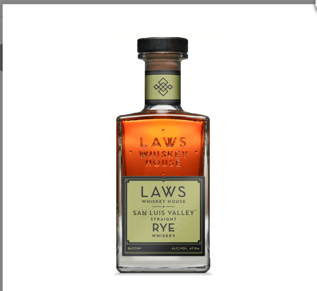 LAWS SAN LUIS STRAIGHT RYE WHISKY 750ML