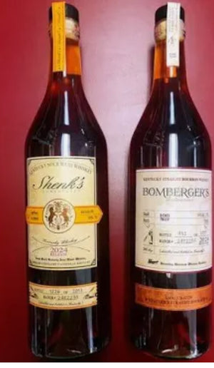 Bomberger's & Shenk's Kentucky Whiskey 2023 2 Bottles Bundle