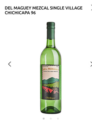 Del Maguey Mezcal Single Village Chichicapa 96
